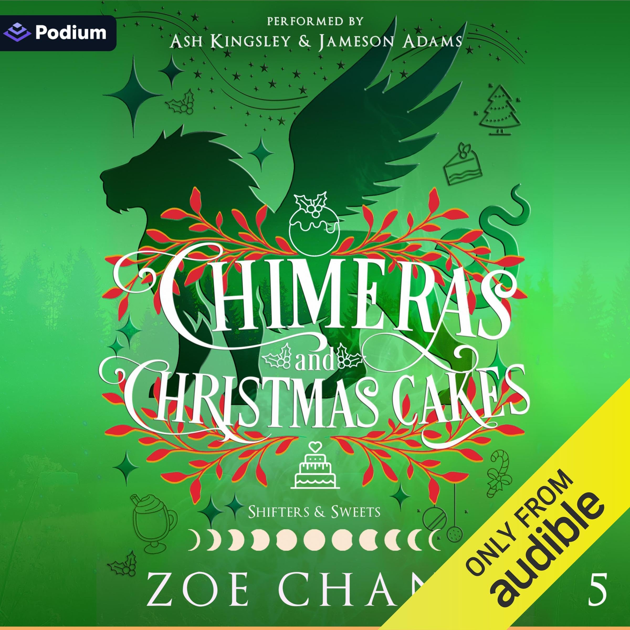 Cover art for Chimeras and Christmas Cakes