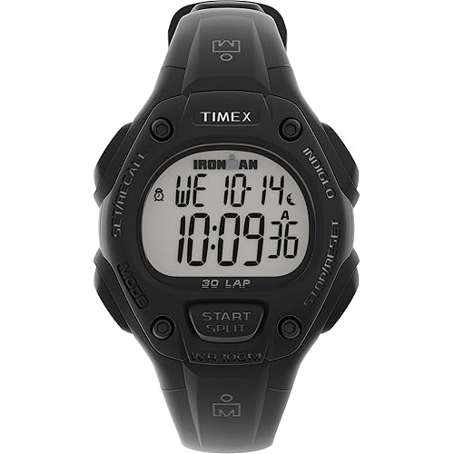 Timex Unisex Ironman Triathlon Classic 30 34mm Resin Strap Watch