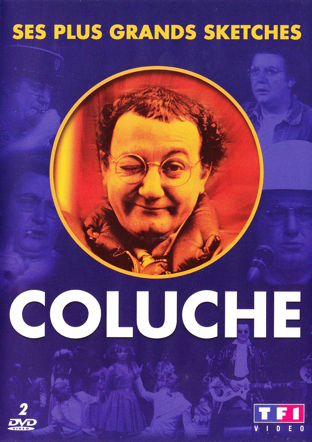 COLUCHE SES PLUS GRANDS SKETCHES édition 2 DVD