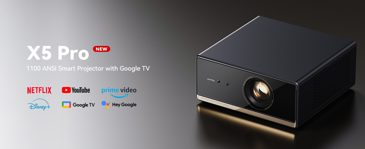 WANBO X5 Pro Full HD Native 1080P Projector