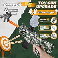 Vista 4 de Juguetes eléctricos de bolas de gel, lanzador de bolas de salpicaduras ecológico, juegos automáticos al aire libre, juguetes para actividades