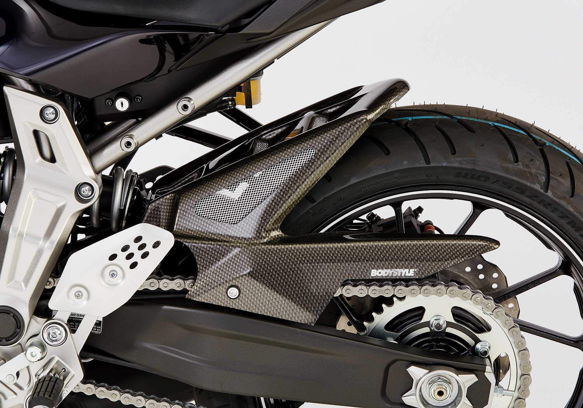 FECHTER DRIVE Hinterradabdeckung für Honda CB1000R 2008-2016 SC60, Carbon Look, ABS Kunststoff, Rear Wheel Cover