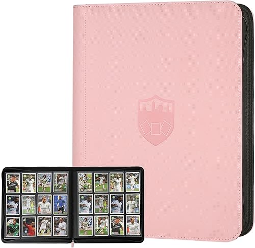 Miniatura 63 de Carpeta Mini de Tarjetas de 1 Bolsillo, Carpeta de Tarjetas Coleccionables de 80 Bolsillos, Álbum Pequeño Premium de Colección de Tarjetas