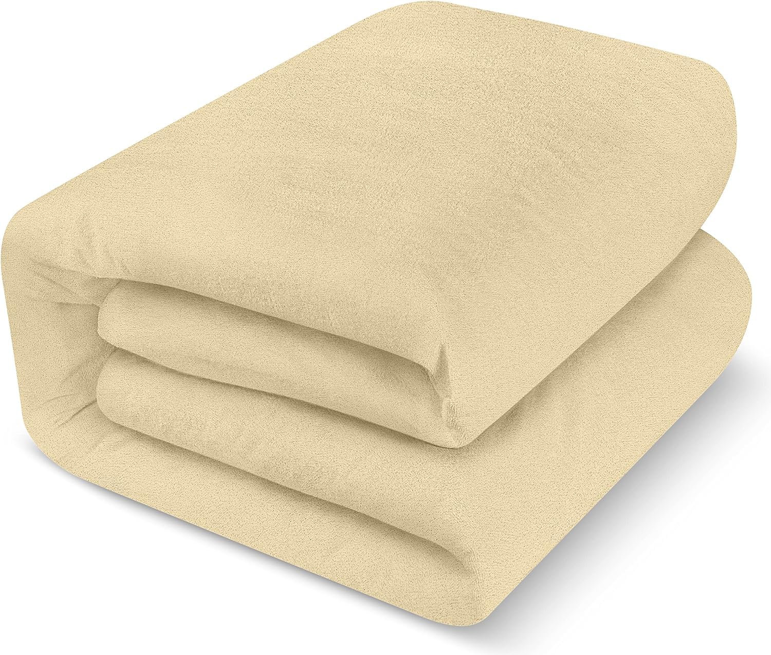 Waterproof Mattress Protector Double Size 72x48x4 Depth, Beige, Zipper Encasement Mattress Protector, Edenwald Waterproof Mattress Protector with Zip Chain-image-12