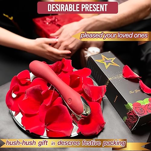 Miniatura 6 de Vibrador de punto G, consolador vibrador de clítoris con 10 modos de vibración, impermeable, silicona suave, potentes masajeadores vibratorios para