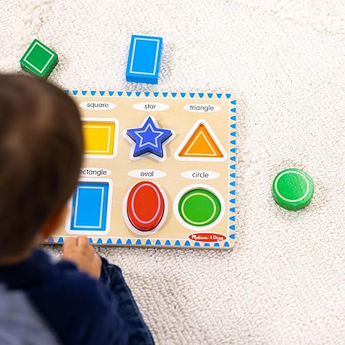 Miniatura 7 de melissa  doug formas de madera Chunky Puzzle Versión estándar Multicolor