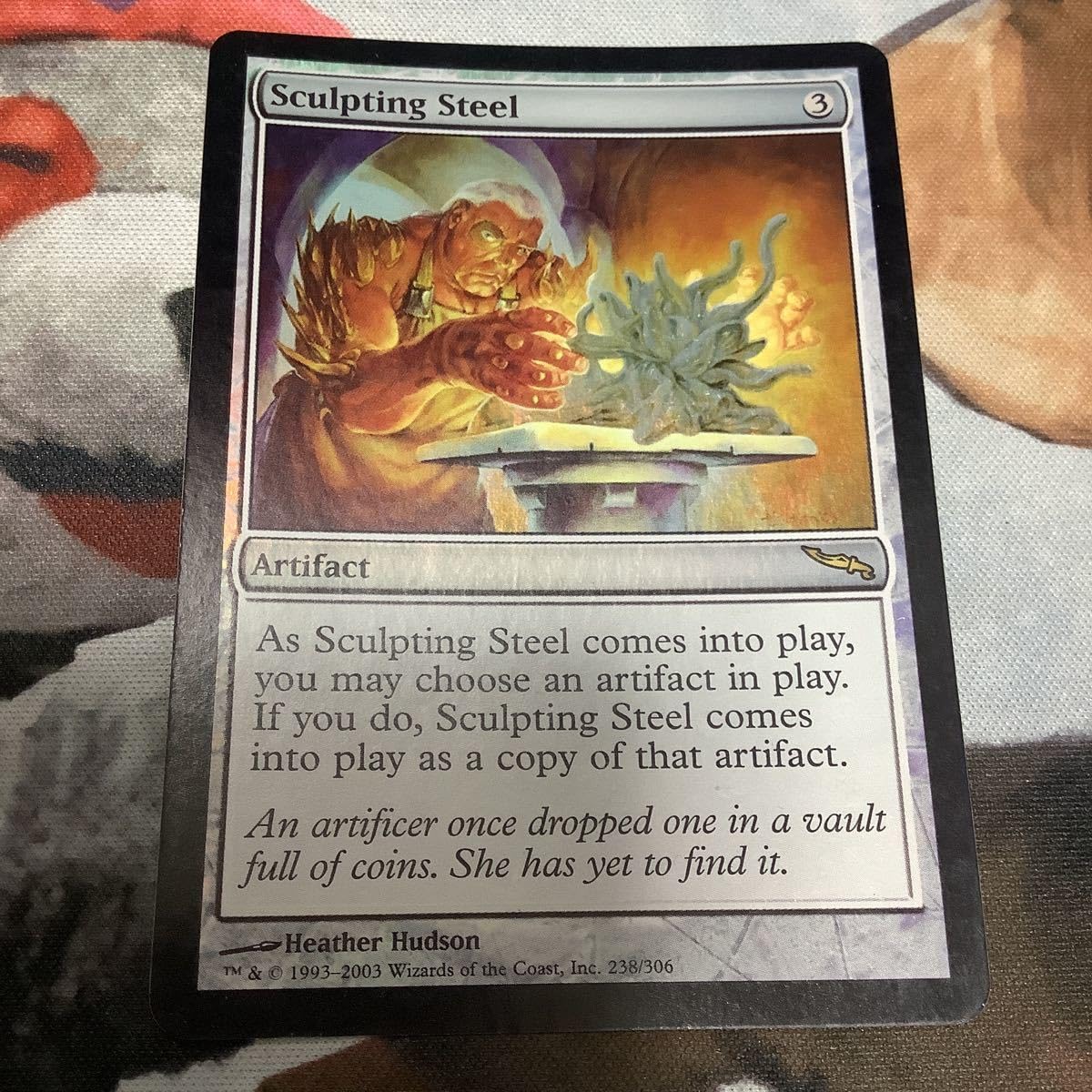 Amazon | MTG英語Foil《彫り込み鋼/Sculpting Steel | 英語