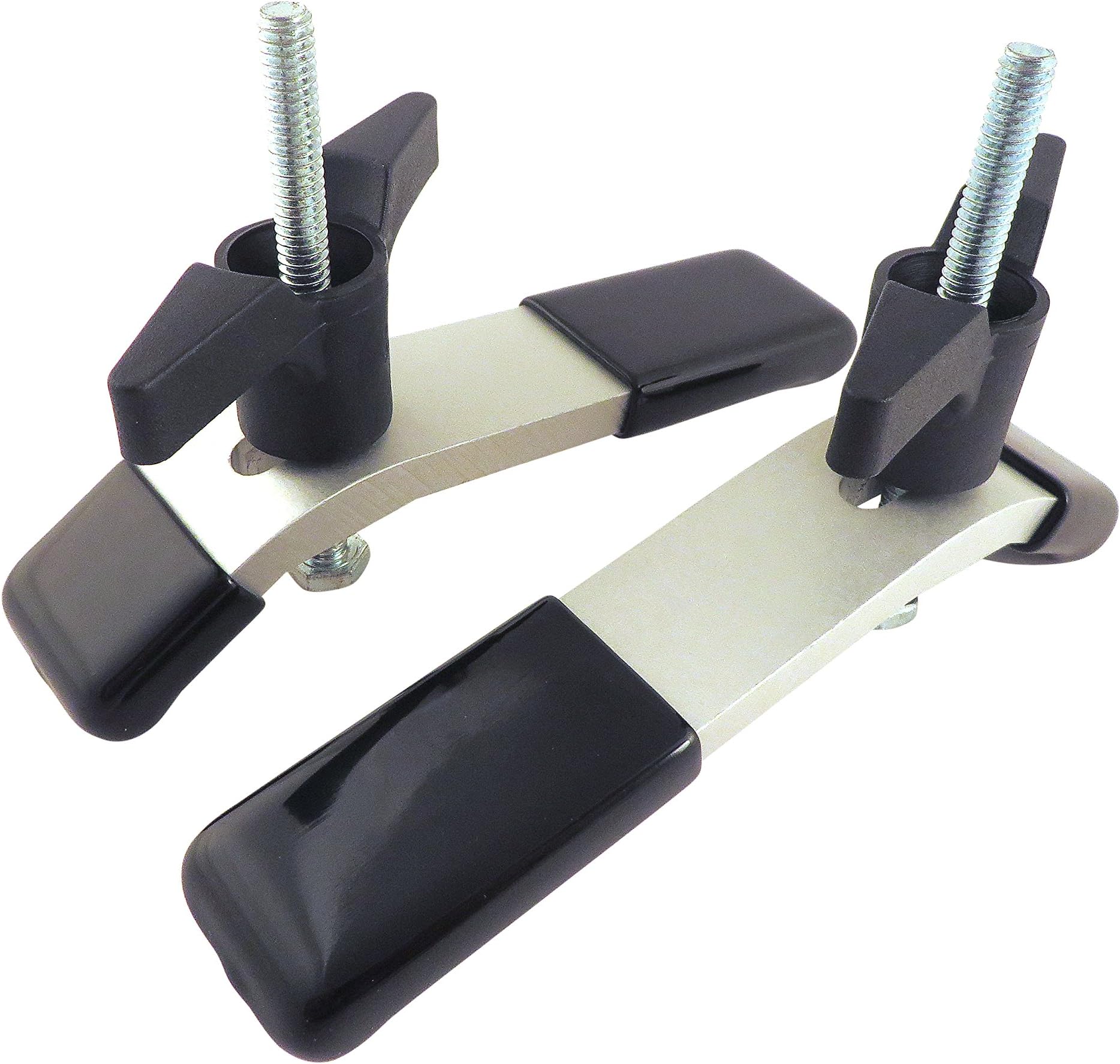 Taylor Toolworks 2 Piece T Track Hold Down Clamp Kit 5 1 2 X 1” With 1 4 20 Hex Bolt Holds Material Up To 2 1 2” Thick Hdkx2