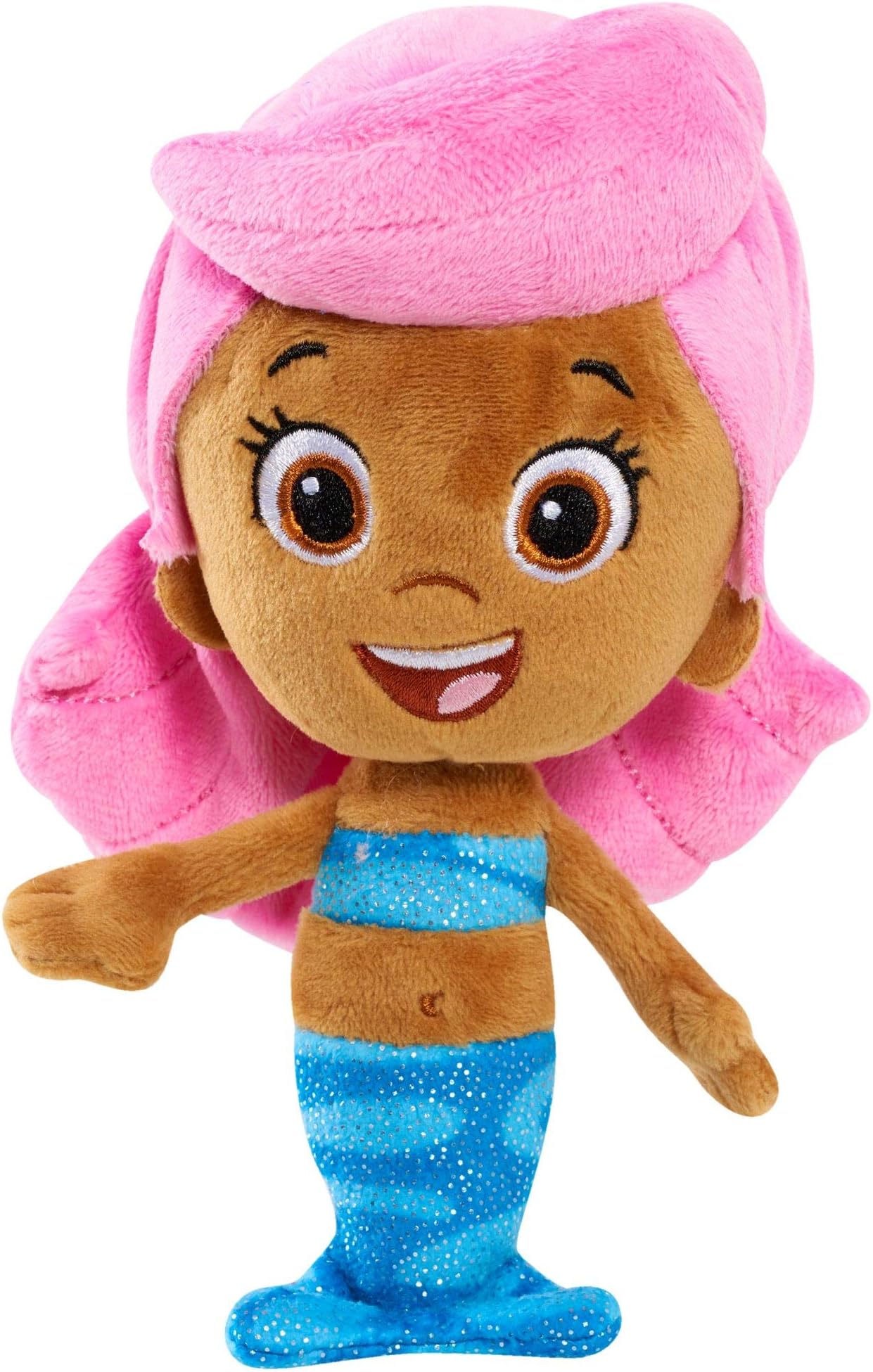 Nick Jr Bubble Guppies Plush Bubble Molly Sparkly Stuffed Bean Figure