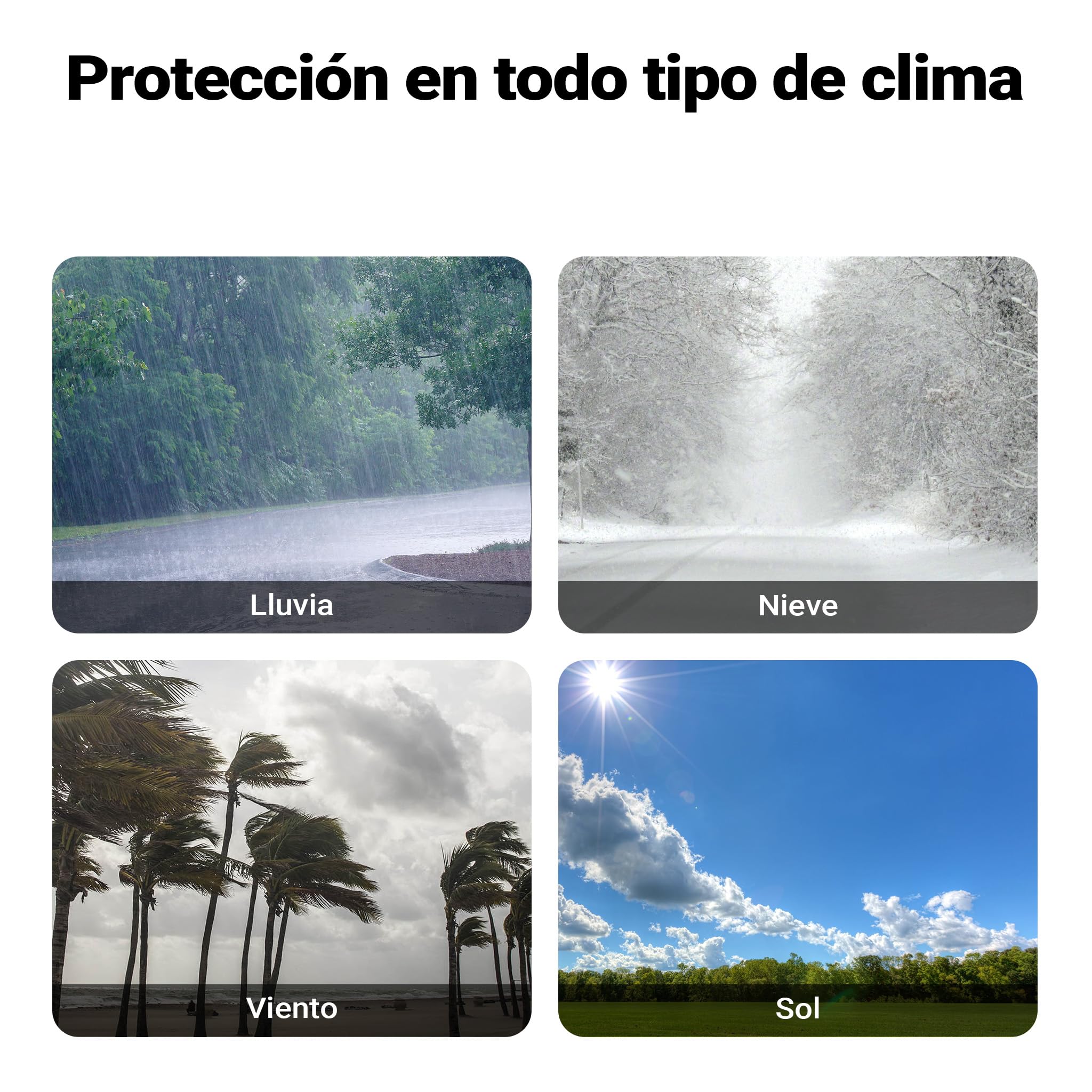 Cubierta Protectora para caravanas remolques 426x225x220cm S Lona Cobertura Toldo protección Funda