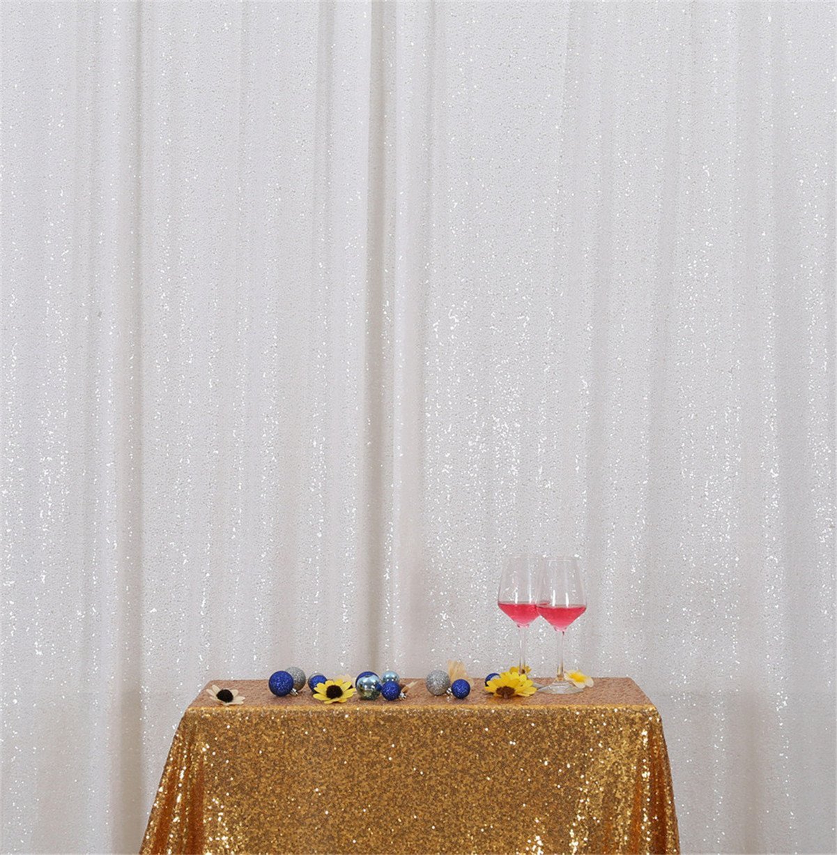 Eternal Beauty 305x305cm Pink Shinny Sequin Photography Backdrop Party Prom Wedding Youtobe Banquet Photo Background (10x10 feet) — view 13