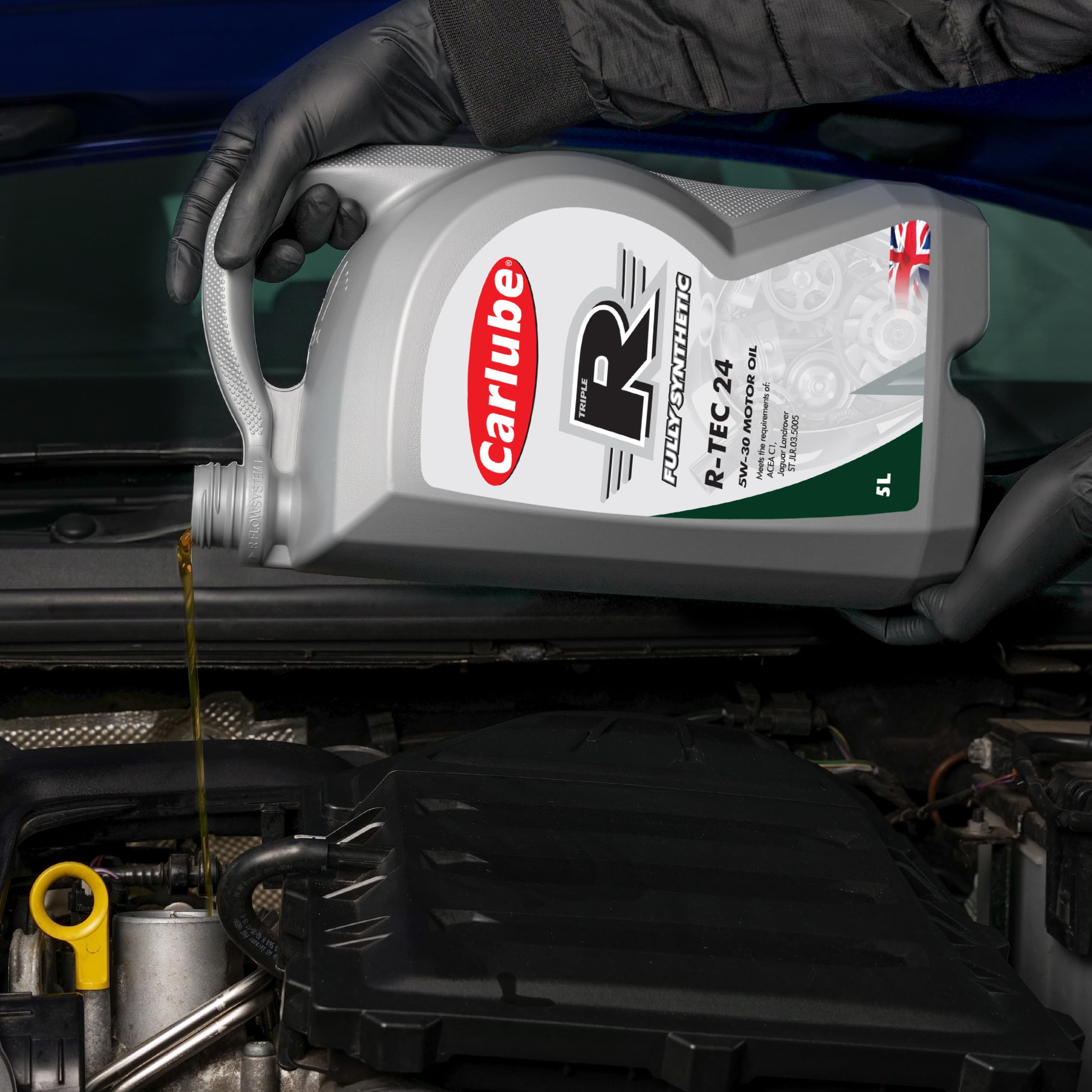 Carlube Triple R 5W-30 C1 Totalmente Sintético R-TEC 24 5L, ACEA C1