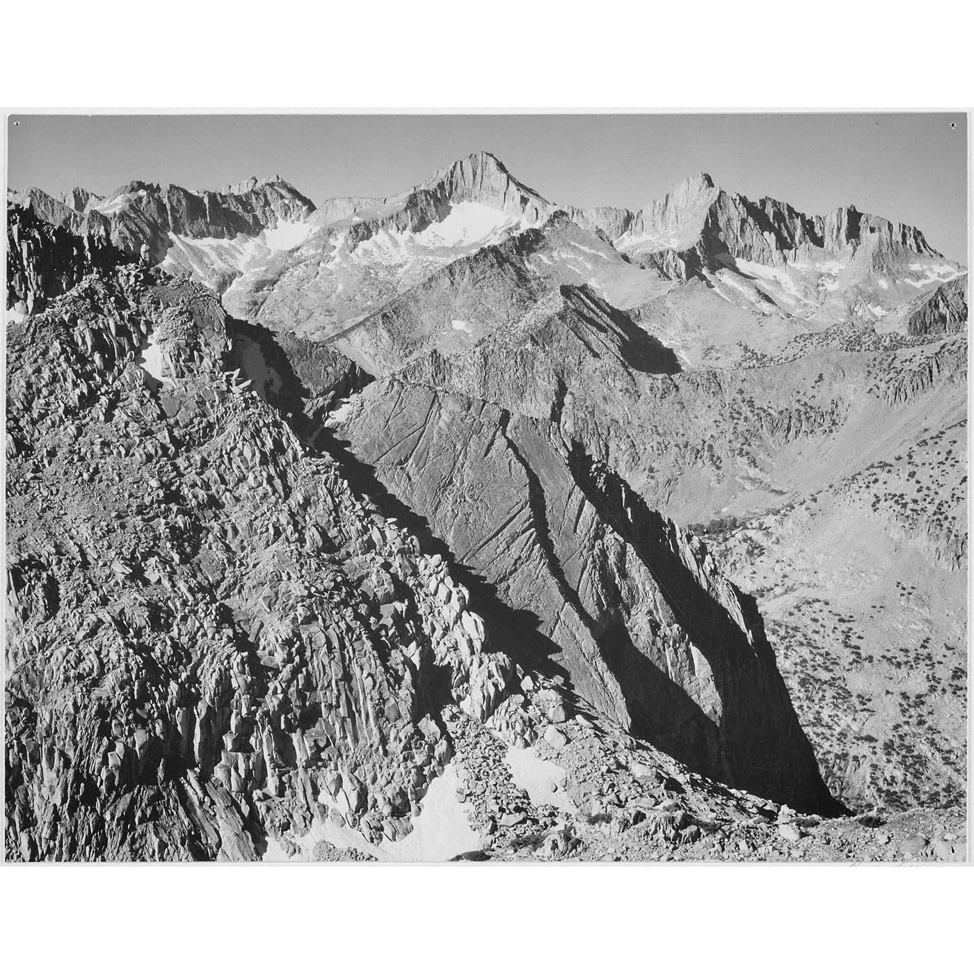 Impression giclée Adams Mt. Brewer grand format 76x101 cm pour décoration murale - 2