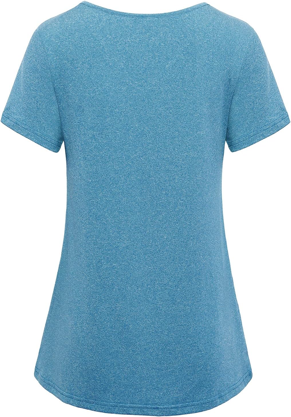 MISS FORTUNE Womens Fast Dry Yoga Tops Workout Clothes - Image 2