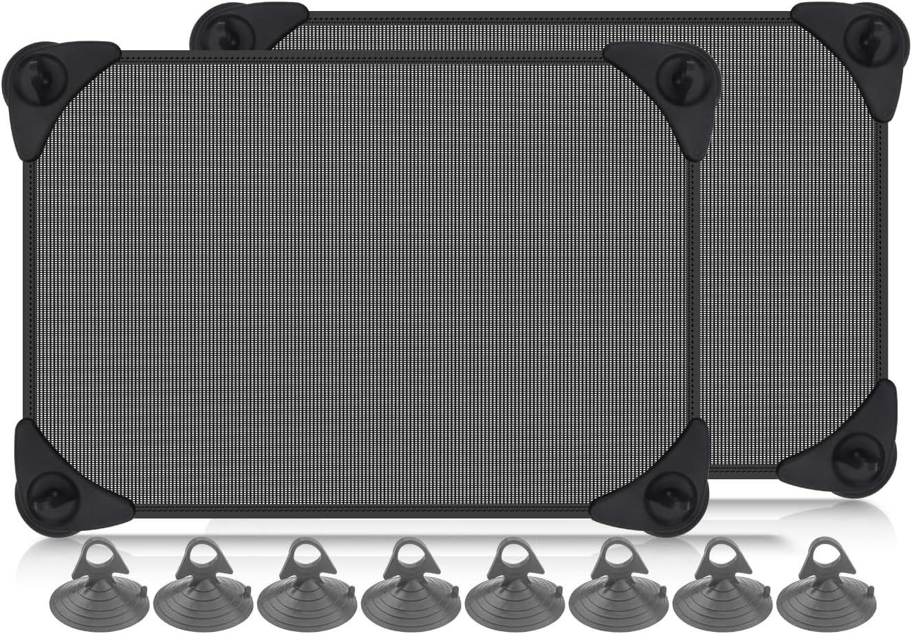 Car Window Shades，2 Pack Car Window Shade for Baby,Side Window Sun Shades Protect Child, Pets from Sun Glare and UV Rayse (29"x20")