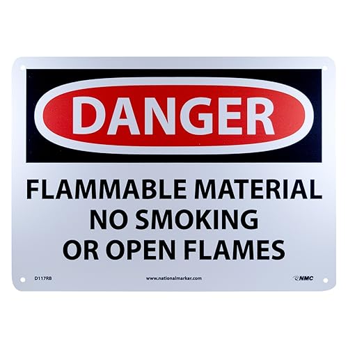 Other Safety Signs & Traffic Control OSHA DANGER SAFETY SIGN FLAMMABLE
