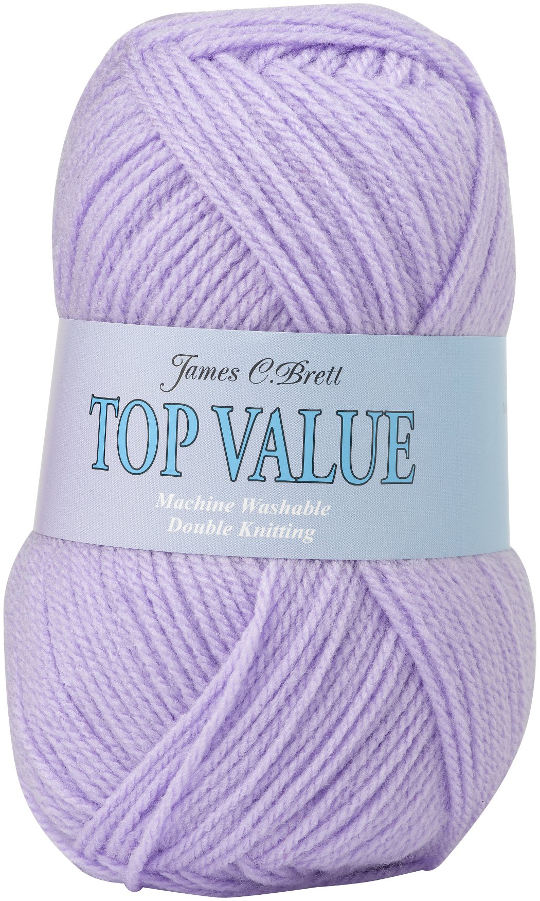 James C. Brett Lilac James Brett Top Value Dk Double Knitting Wool 100% Acrylic Yarn 100G Ball ( 8431)