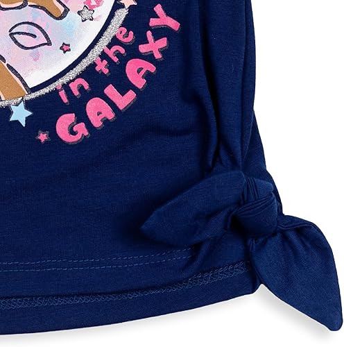 Miniatura 7 de Marvel Spider-Man Vengadores Capitán América Guardianes de la Galaxia - Conjunto de camiseta y leggings para niñas pequeñas y grandes