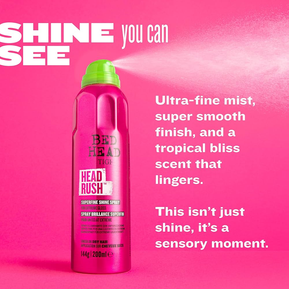 Amazon.com : Bead Head by TIGI Superfine Headrush Shine Mist