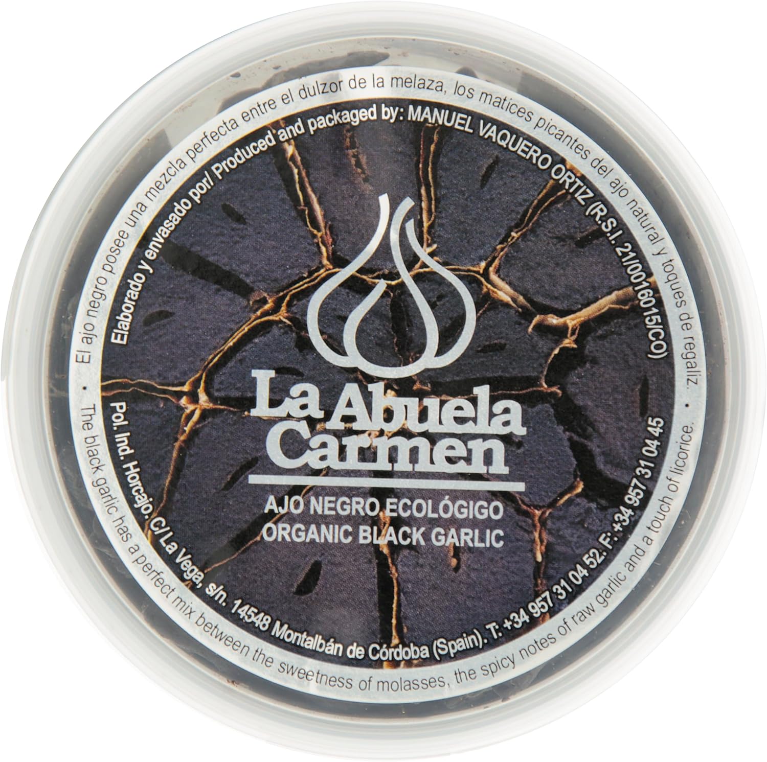La Abuela Carmen Ajo Negro Ecológico, 400 Gramo - Imagen 3