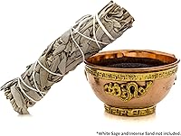 Vista 5 de Alternative Imagination Cuenco de Cobre de Dragón – Cuenco de Ofrenda para Uso en Altar, Ofrendas Rituales, Decoración del Hogar Brujesco – Soporte