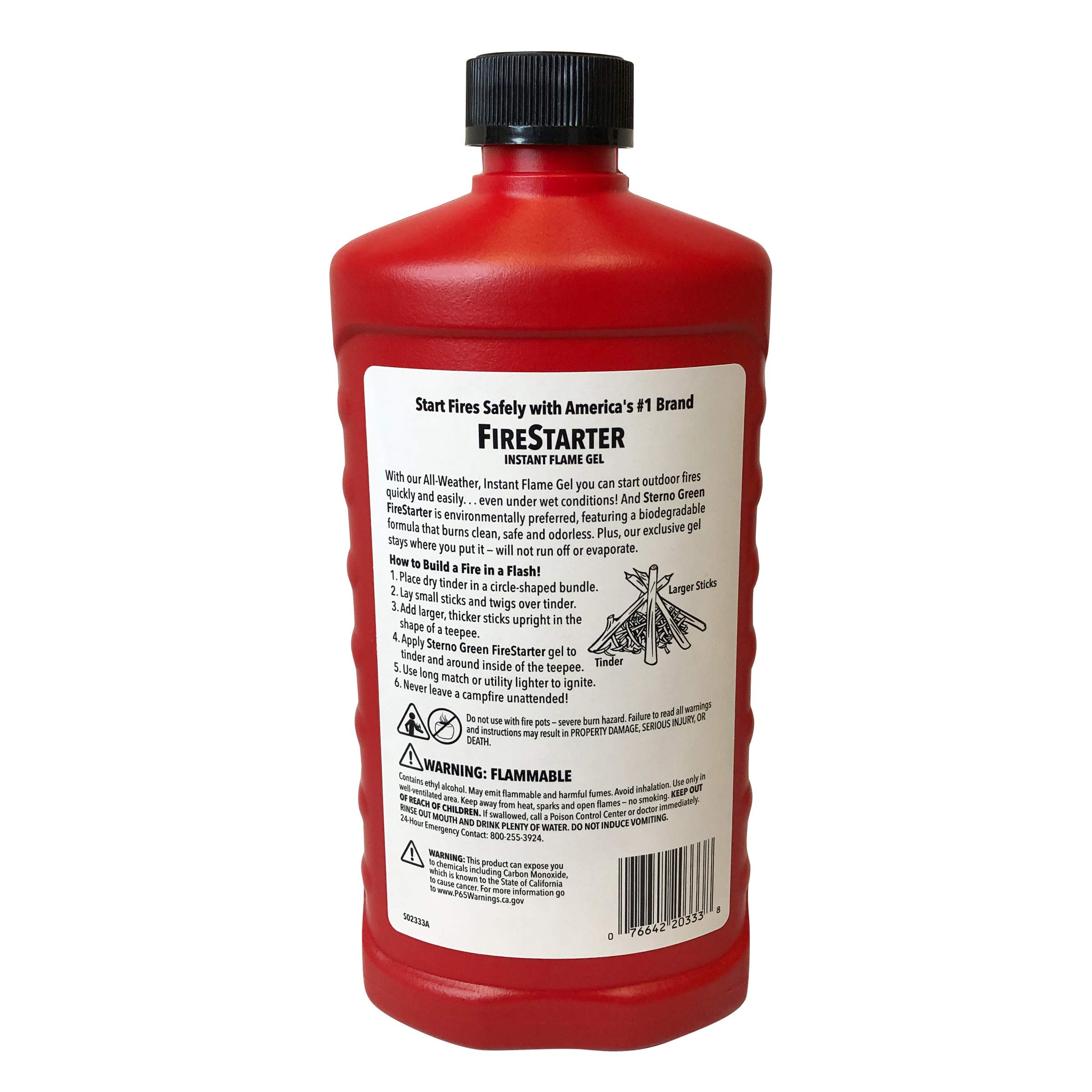 Sterno Firestarter Instant Flame Gel