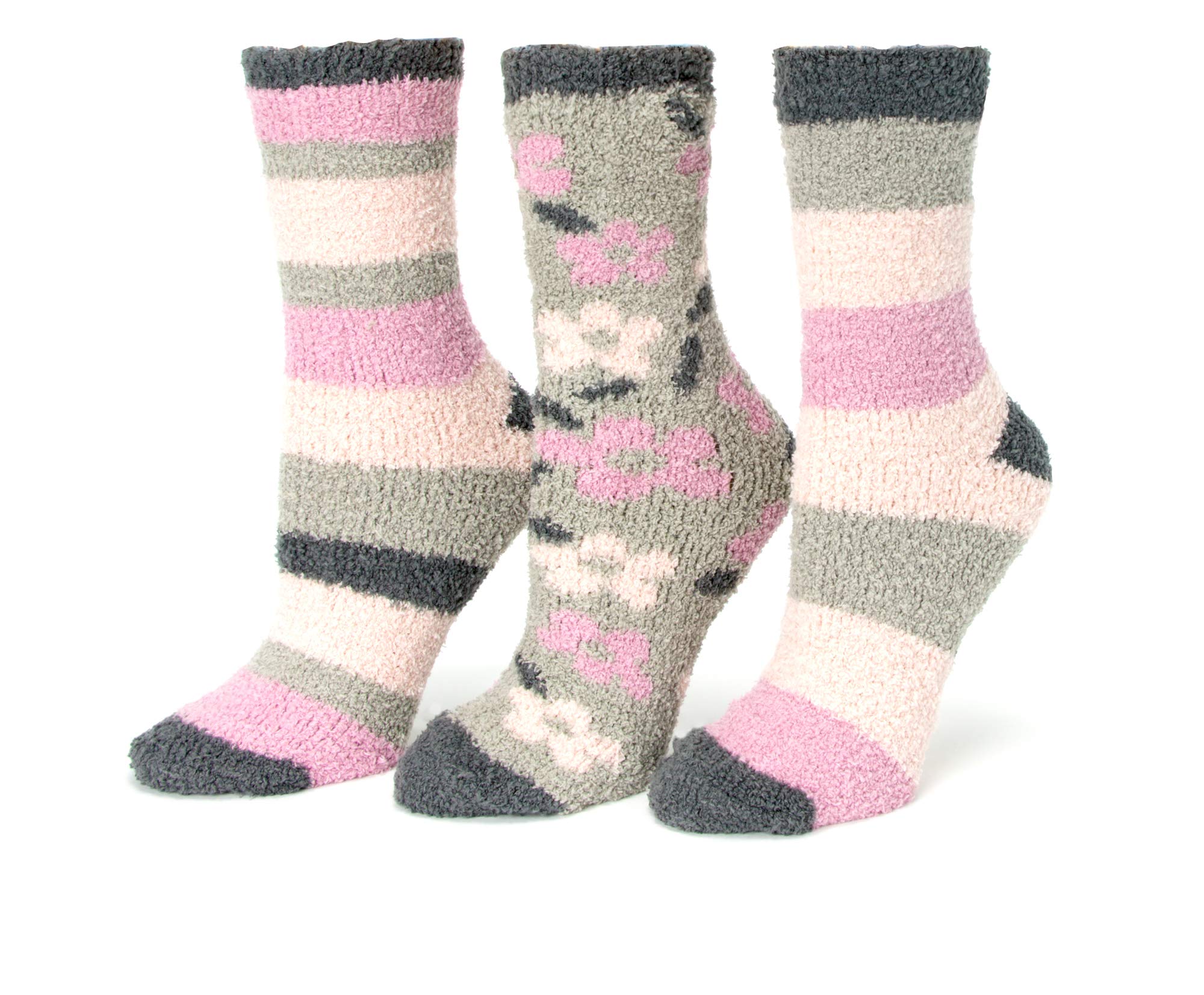 Red BeneWomen's Designer Colors Fuzzy Socks