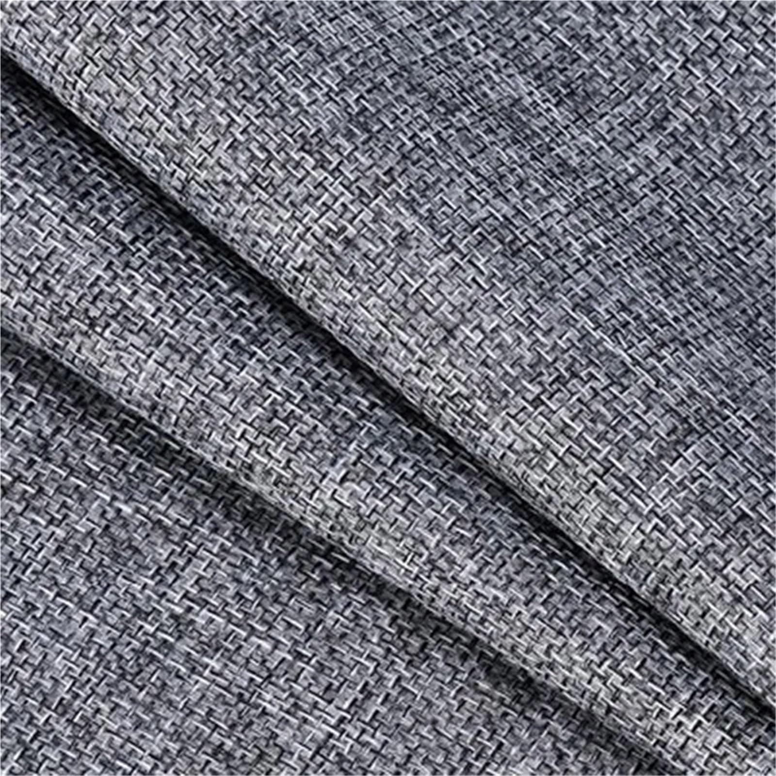 Tela Lino Tela De Lino Autoadhesiva | For reparación de sofás, reacondicionamiento, tapicería, taburete, mesita de noche y respaldo