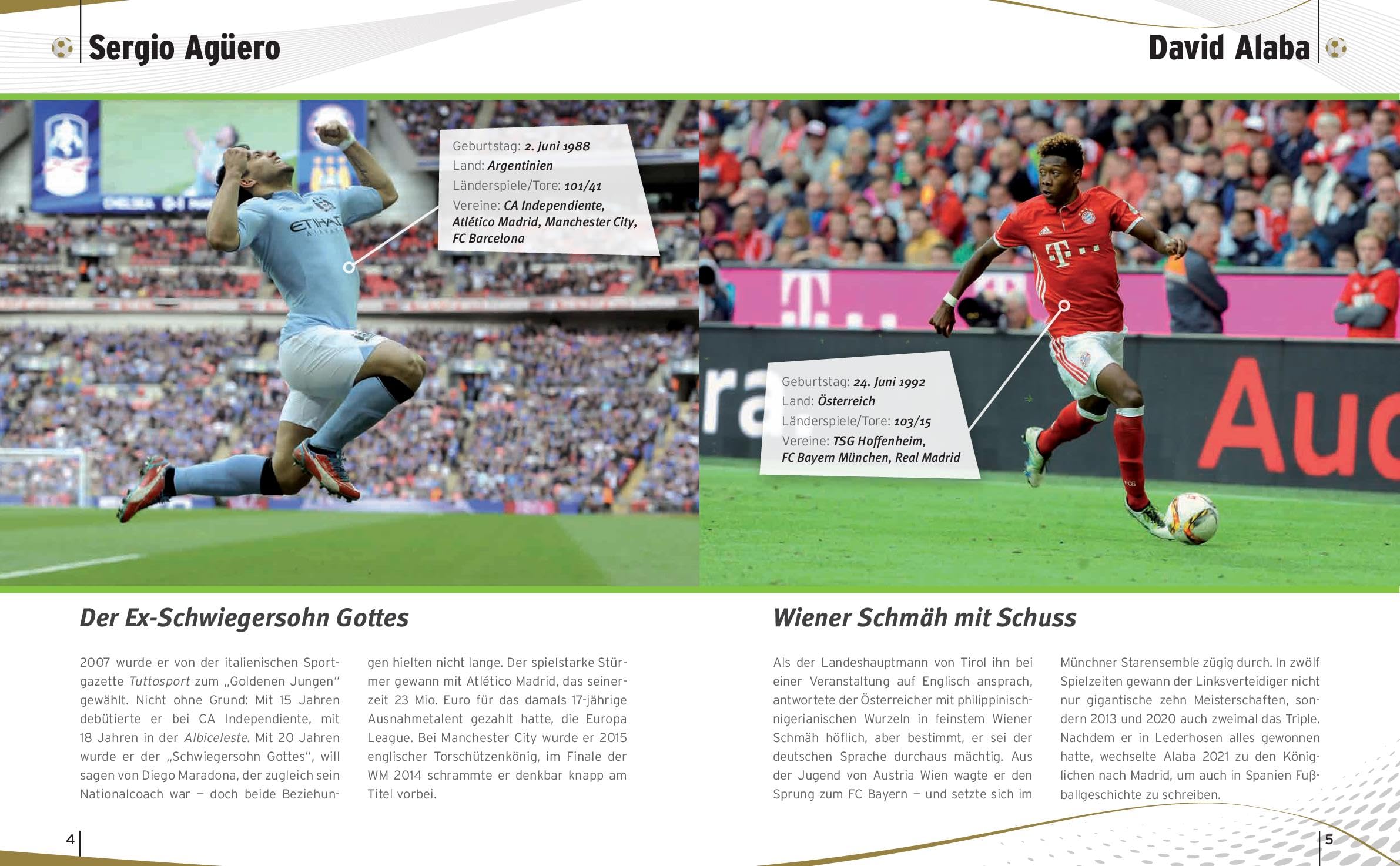 100 Top-Fußballer - Die besten Spieler des 21. Jahrhunderts: Das perfekte Buch zum Fußballsommer 2026 I Fussbalbuch für Kinder und Erwachsene
