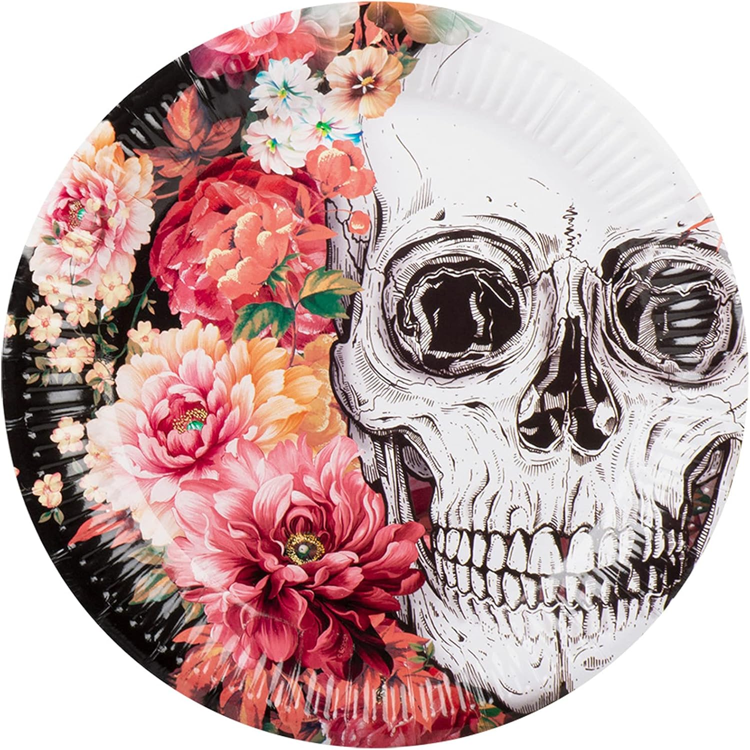 Set 6 Plates Day of the dead (23 cm)