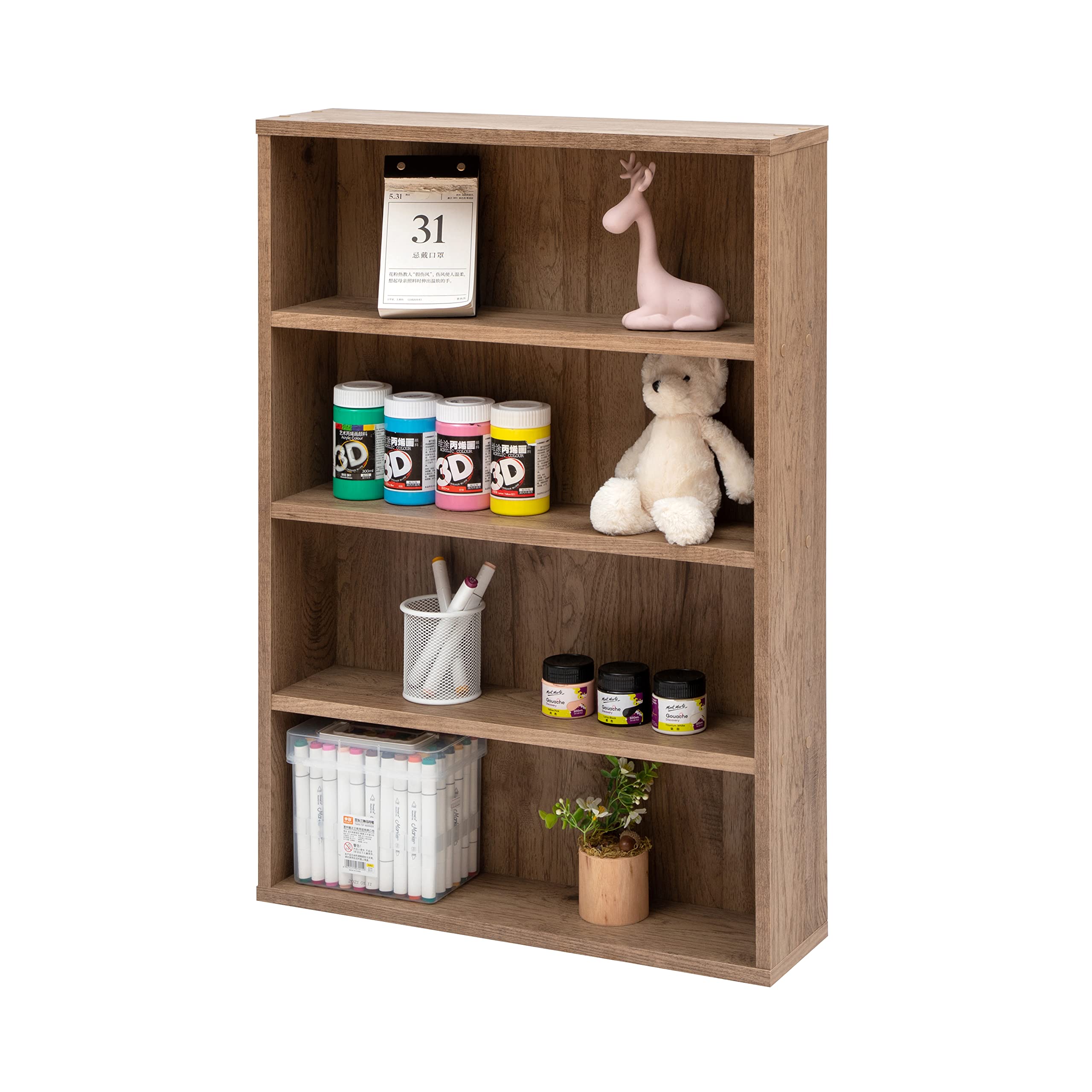 Buy Iris Ohyama, Comic Book Rack/Wood Standard Bookcase