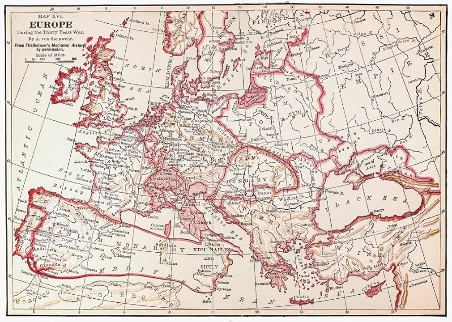 EUROPE ヨーロッパ 希少品 ポスター 076 ヨーロッパ地図ポスター [ A1 英語 グレー] 欧州 インテリア