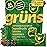 Gruns Adults Super Greens Multivitamin Gummies, Superfood Vitamin Gummy Bears with Spirulina, Chlorella, Prebiotic Fiber for Digestive Health, Adaptogens Supplement, 20 Vitamins & Minerals, 28 Count