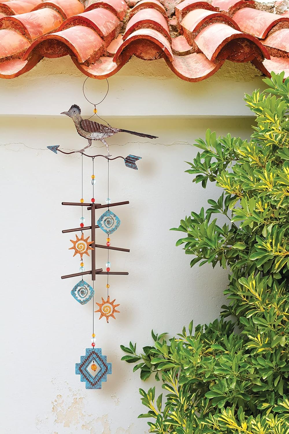 Sunset Vista Designs Roadrunner on Arrow Wind Chime, 28"