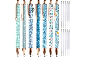 Sherr Pens for Women: Fancy Glitter Pens Set for Journaling Gifts