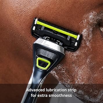 Dorco Pace 5 Pro Razors - Shaving System For Men with Trimmer - 16 Refill Cartridge Set