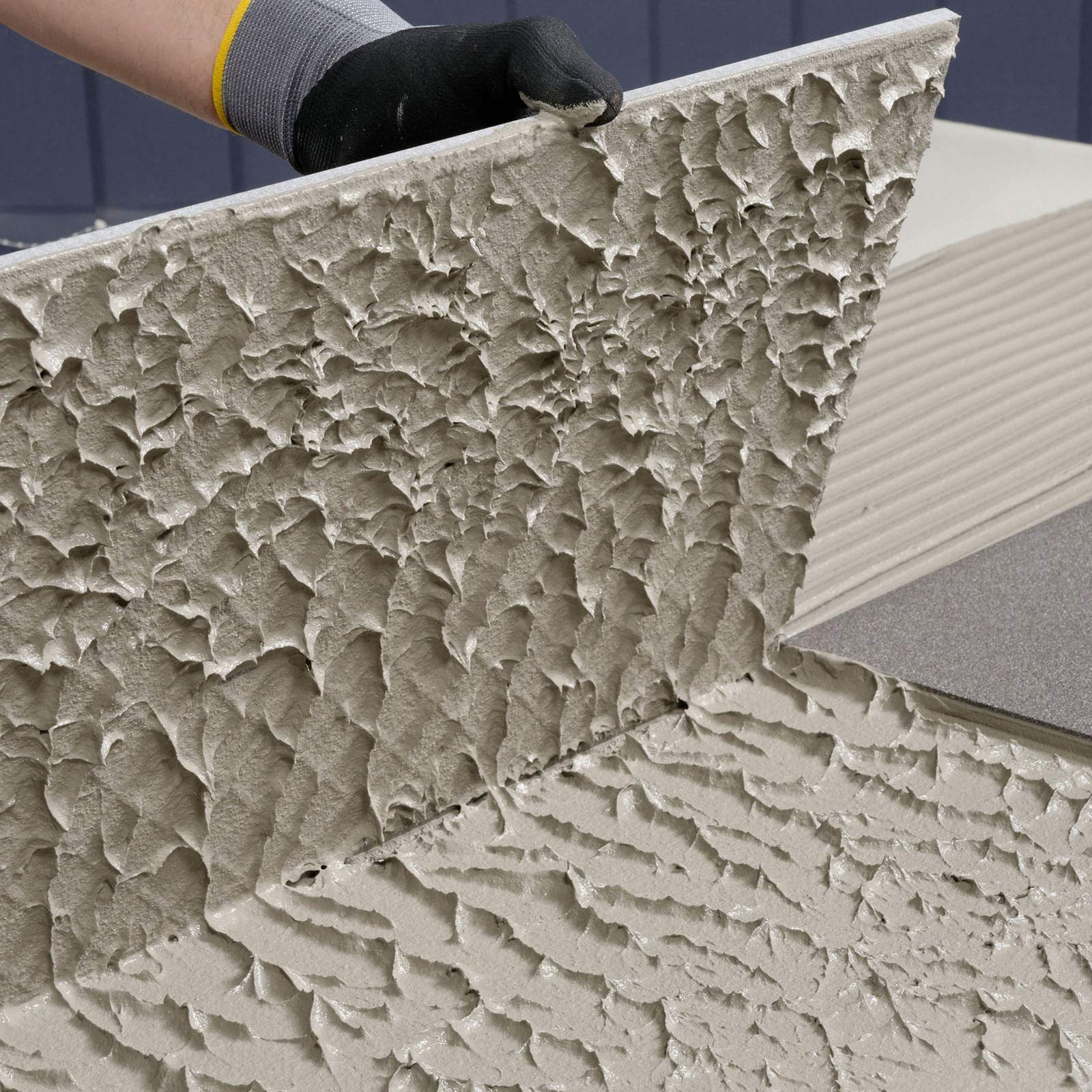 ARDEX X90 OUTDOOR MicroteC3 - Adesivo flessibile per esterni, 25 kg, posa senza efflorescenze di piastrelle in gres porcellanato, lastre di cemento e pietra naturale in interni ed esterni.