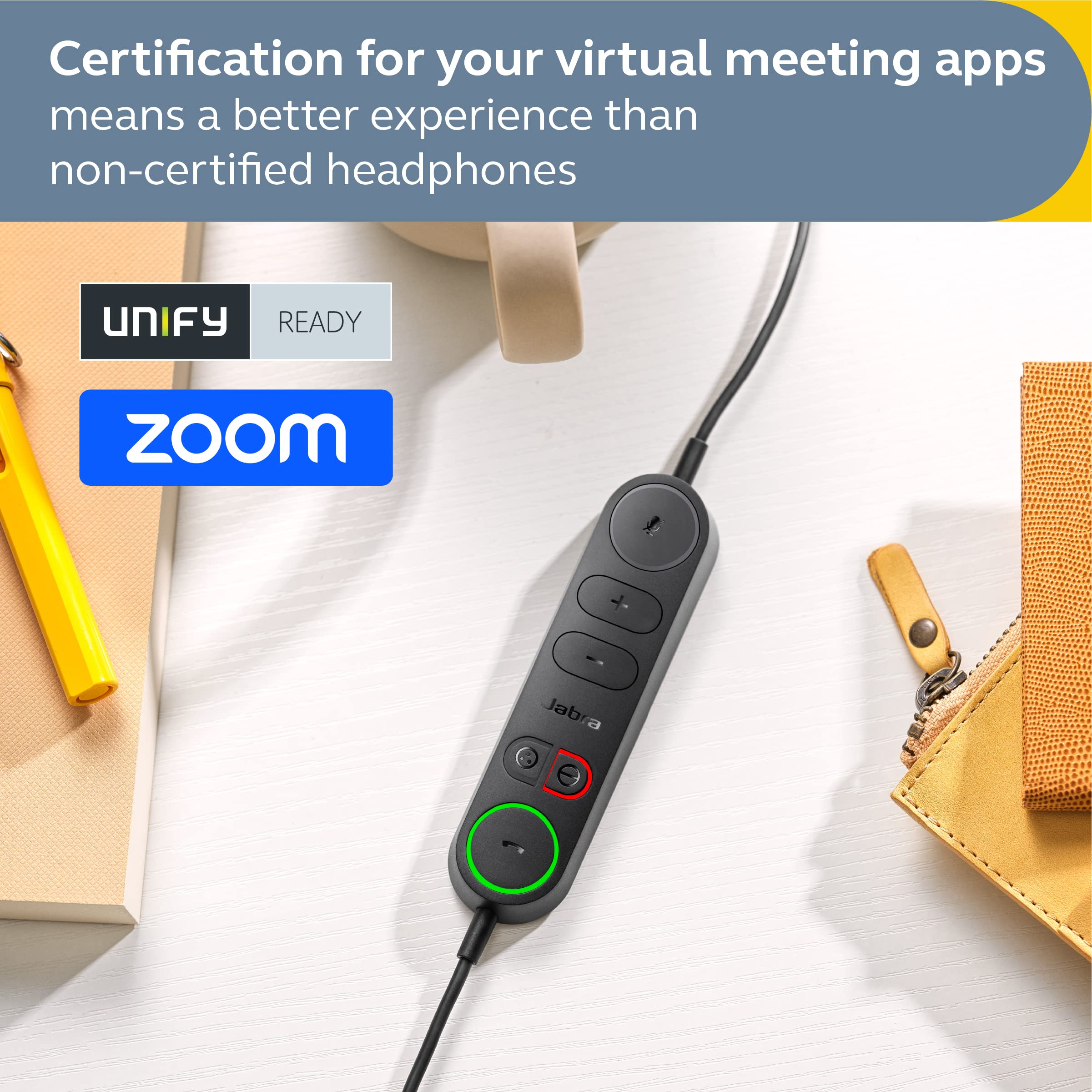 Amazon.co.jp: Jabra Engage 40 有線ステレオヘッドセット インライン