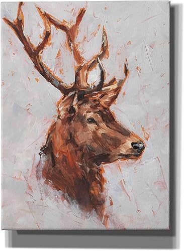 Epic Graffiti 'Stag Study II' de Ethan Harper, lienzo para pared, 40 x 54 pulgadas