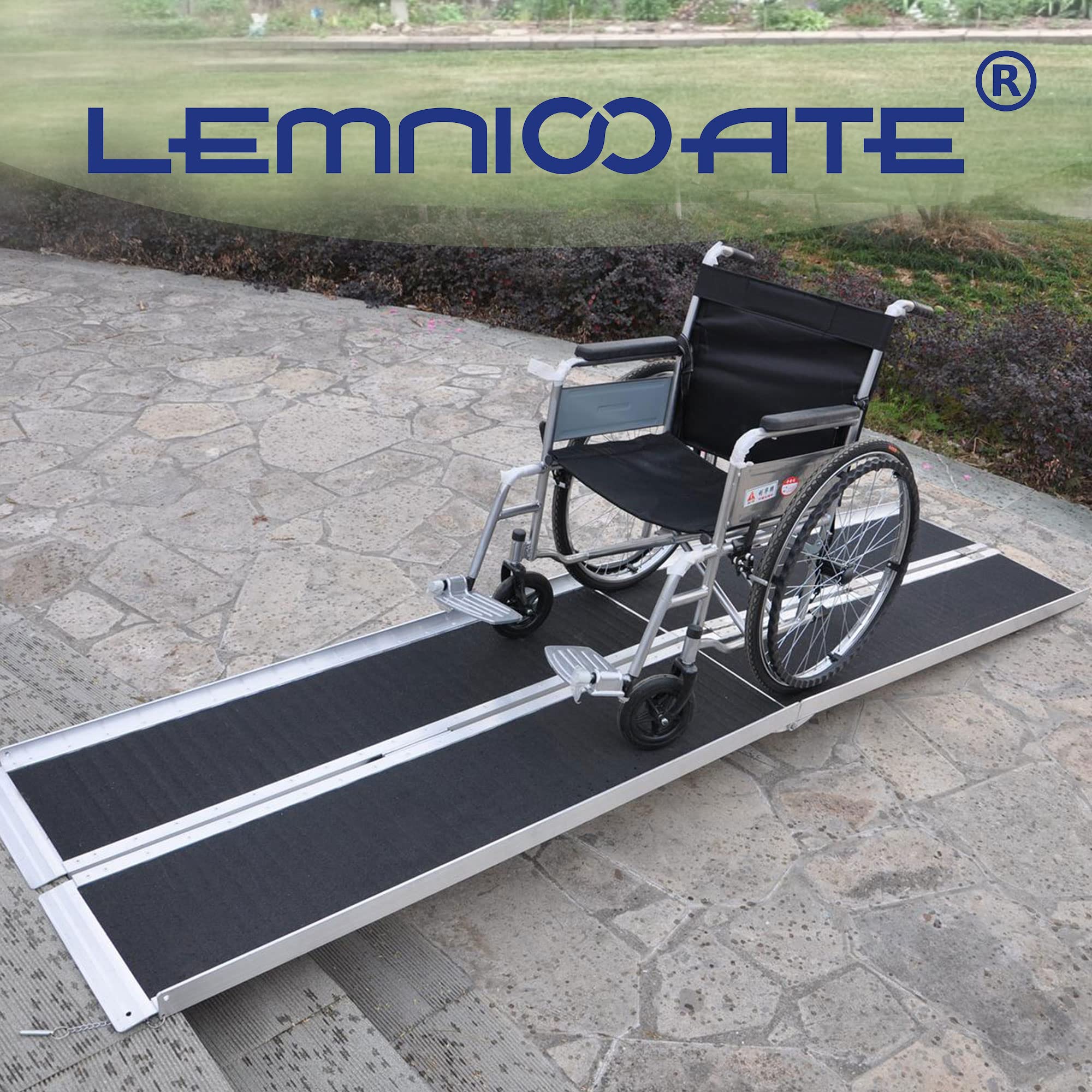 Buy LEMNISCATE Wheelchair Ramp 10FT, Portable Wheelchair Ramp for Home