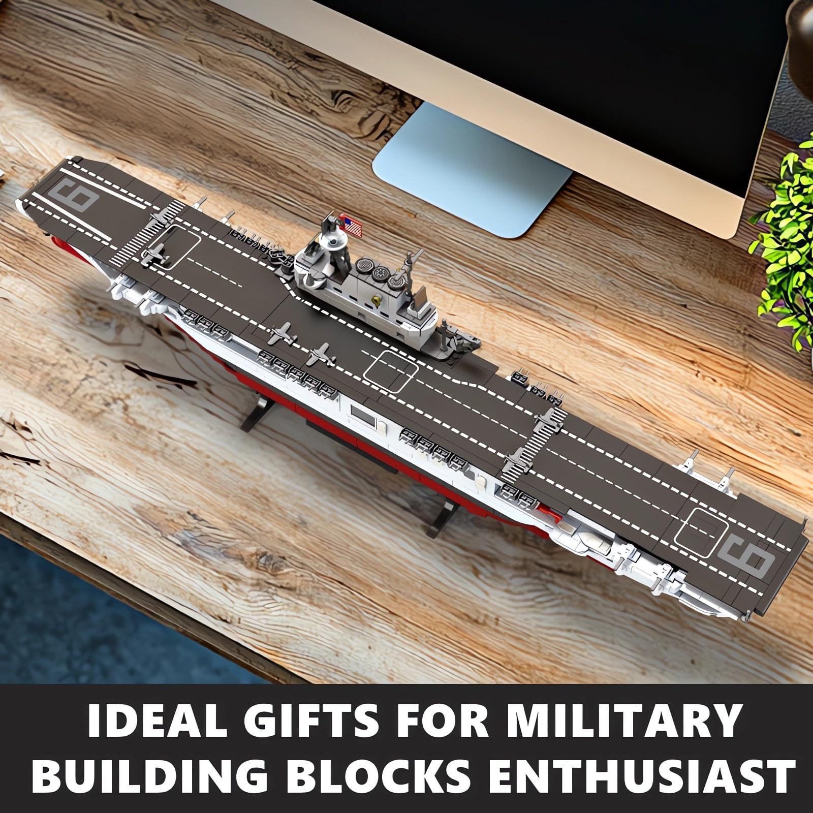 Amazon.com: MEOA USS Enterprise Aircraft Battleship Building Toys