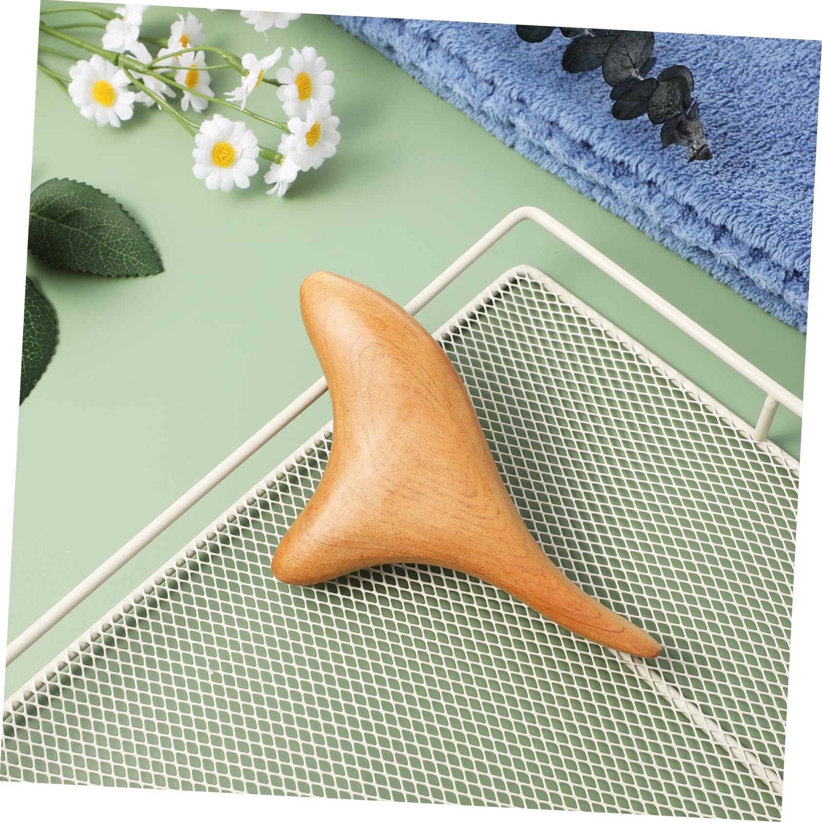 FRCOLOR Tool for Body Thai Massage Tool Wood Massager Board Muscle Scraper Spa Board Portable