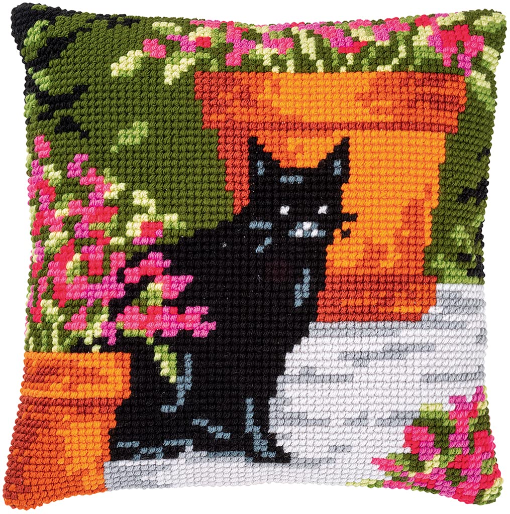 Vervaco Cross Stitch Kit, Ecru, 40x40 cm