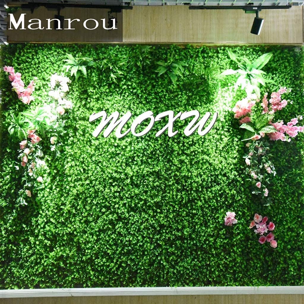 kunstpflanzen Wand innen Künstliche Hecke Buchsbaum Zaun Sichtschutzpaneele | UV-Schutz-Faux-Pflanzen-Wand-Hintergrund Für Hausgarten-Hochzeits-Dekoration (Size : 4m²)