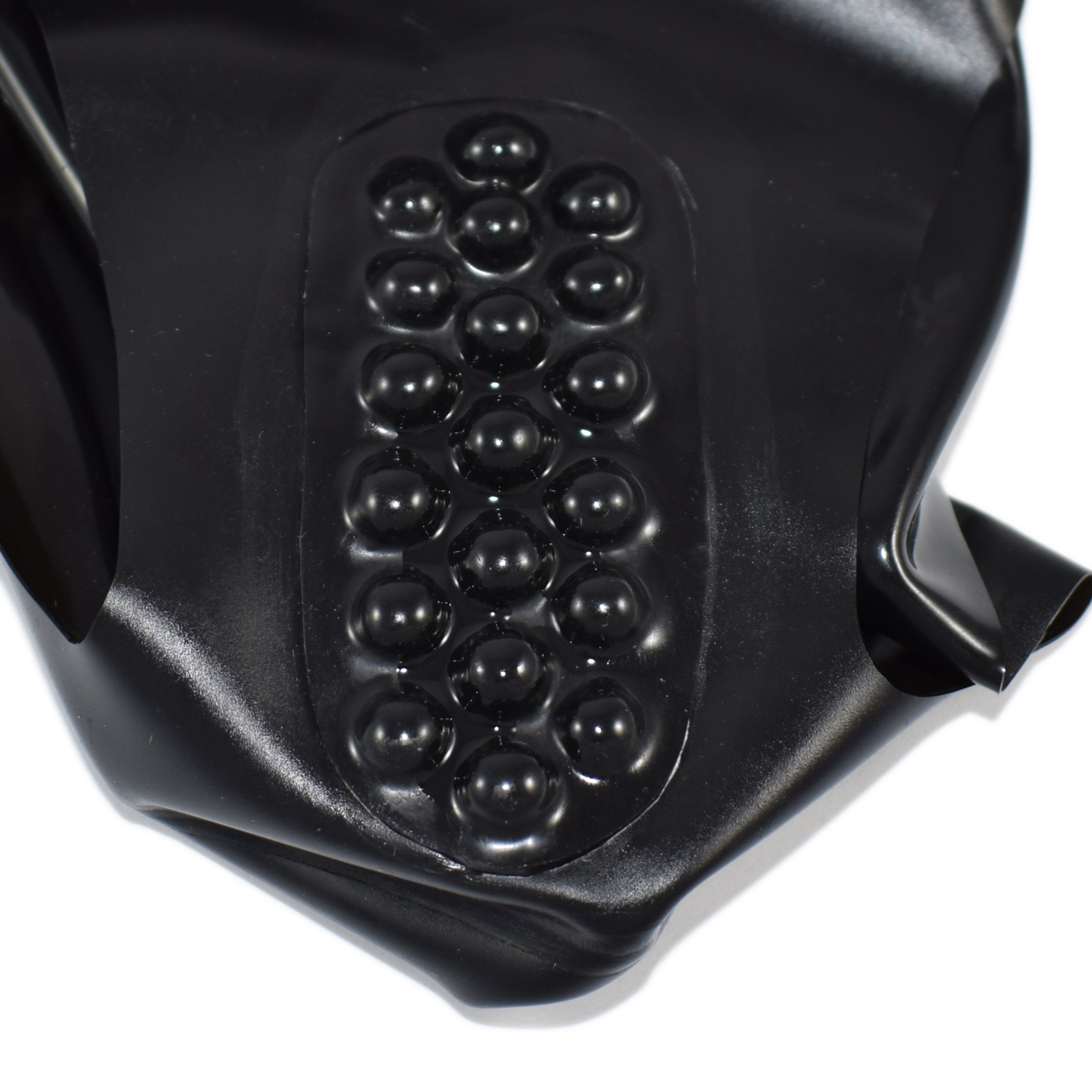 Rubberfashion Latex Hotpants - hoher Rubber Slip - Hot Pants mit Stimulationsnoppen - Latex Dessous Damen