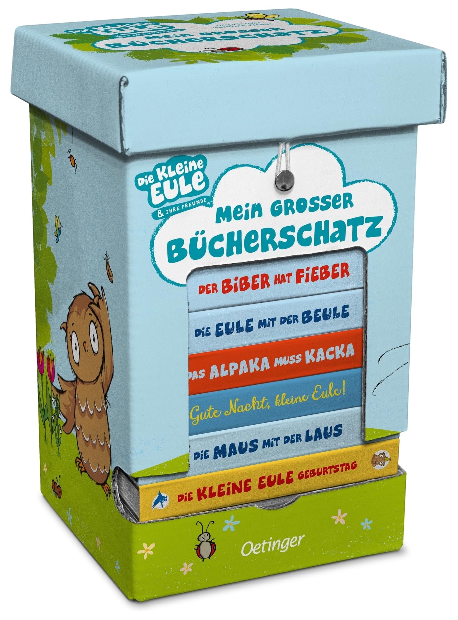 Die kleine Eule. Mein großer Bücherschatz: Schuber mit acht beliebten Pappbilderbüchern der Reihe für Kinder ab 2 Jahren