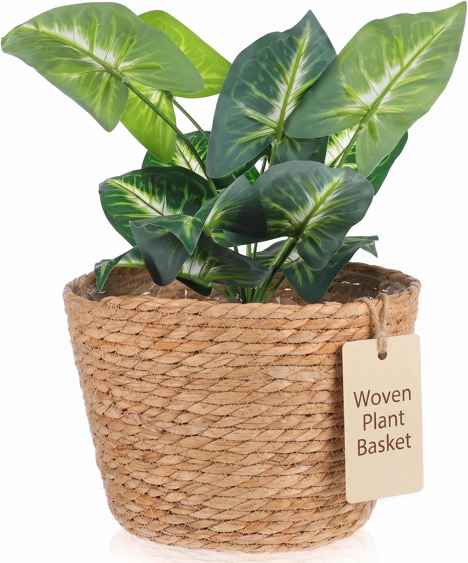 Bacs de rangement pour plantes et solution anti-désordre en paille