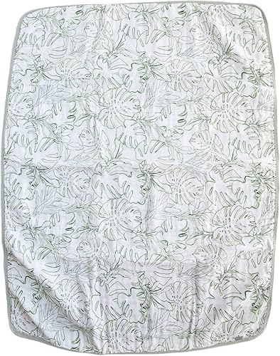 Miniatura 21 de Red Rovr Manta de muselina de algodón 100% orgánico para bebé, colcha de muselina multicapa, recién nacido y niño, suave, ligera, para guardería