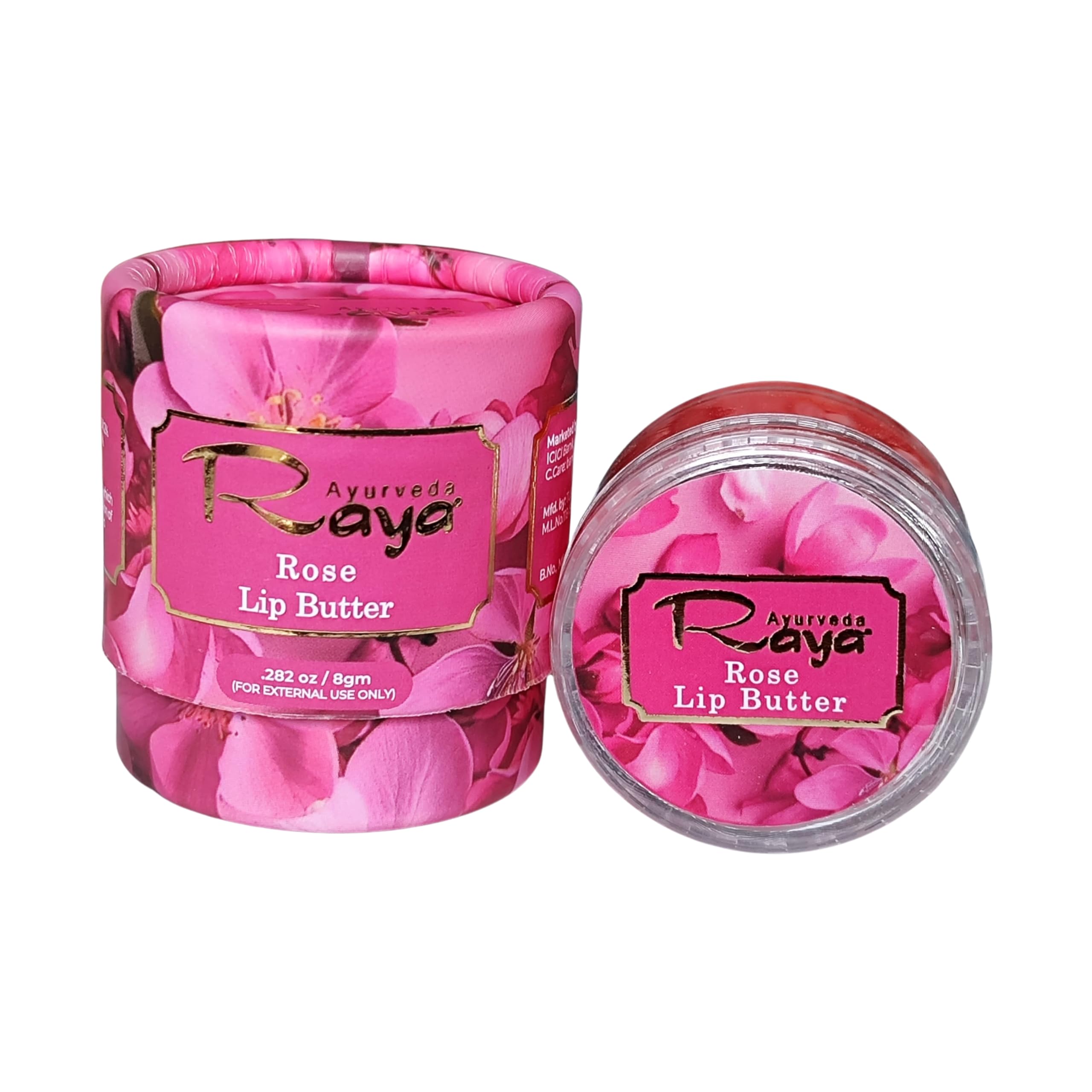 Raya Rose Lip Balm - Kashmiri Rose Lip Balm - Hydrating, Nourishing & Long-Lasting Lip Care with Extract for Soft, Smooth Lips-image-5