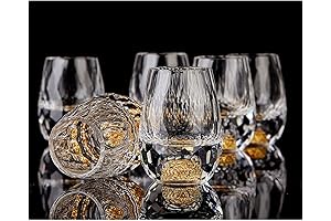 Diamond Shot Glasses: Shimmering Splendor of Crystal and Gold